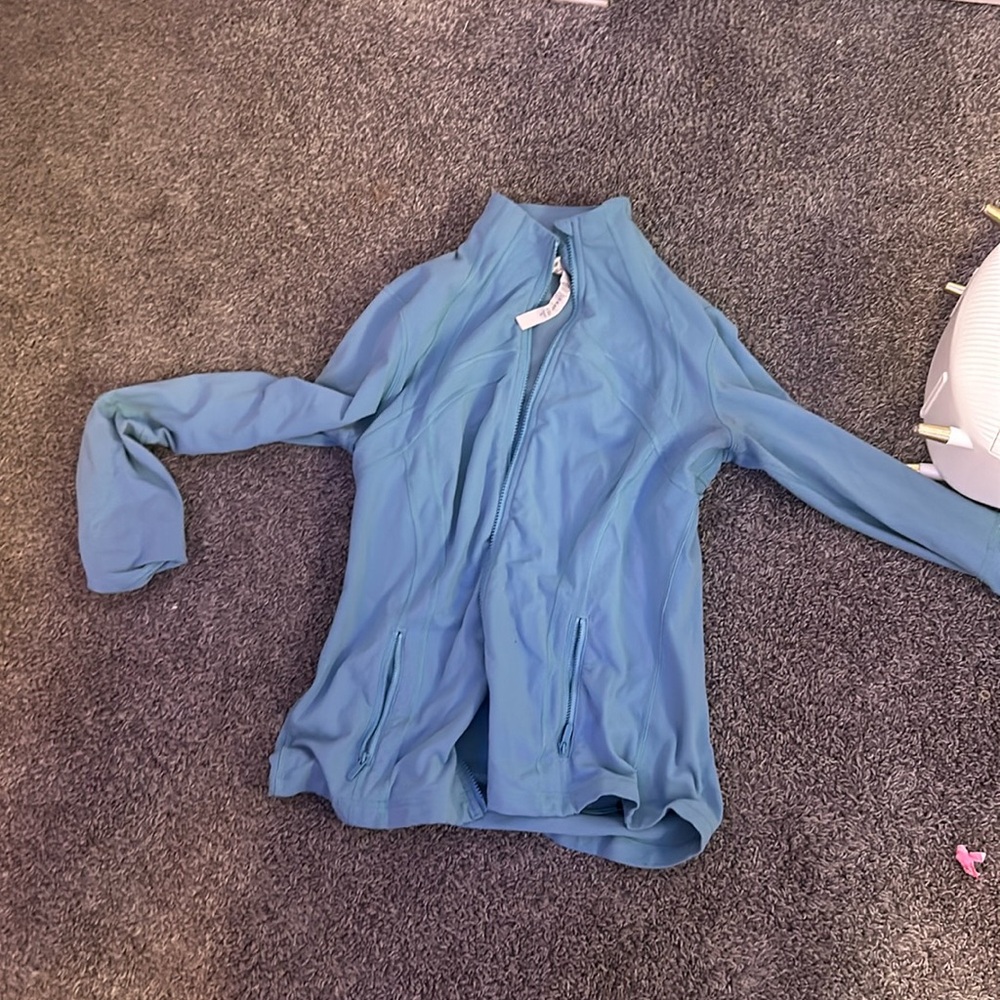 Blue lululemon define jacket